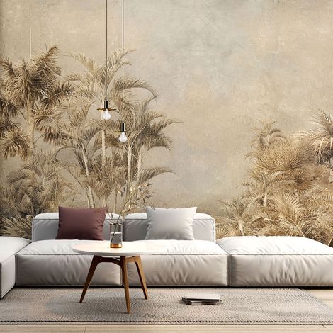 Papier peint panoramique - Forêt tropicale - 130 cm x 87 cm (1/4)