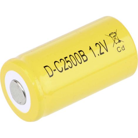 Mexcel Batteria ricaricabile speciale 1/2 Torcia (C) NiCd 1.2 V 2500 mAh