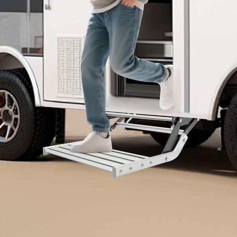 Single Step V10 Manual 550 Trittstufe Tritt Einstieg Wohnmobil Wohnwagen (1/5)