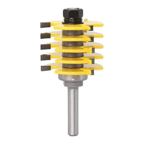 Réglable Knuckle Finger Router Bit 8mm Poignée Professionnel Outil De Coupe Du Bois (1/5)