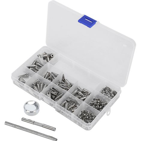 Rivets en zinc 7x20mm pour cuir DIY, décoration punk et accessoires de mode (1/5)