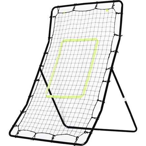 RETE ELASTICA RIMBALZO RIMBALZATORE PORTATILE DA CALCIO E RUGBY 90X80X140 CM (1/5)