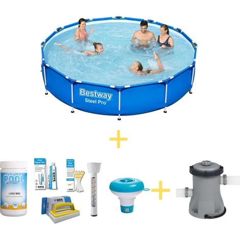 Bestway Steel Pro Rund - 366x76 cm - 5-teilig S22310 (1/4)