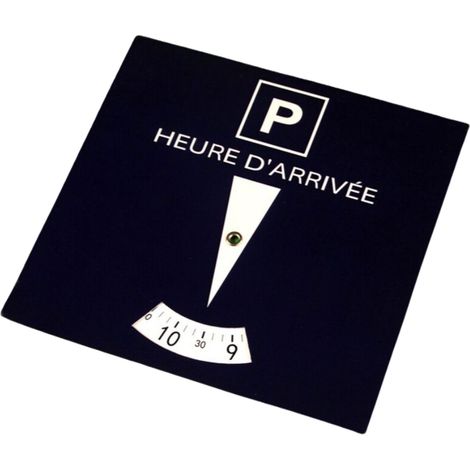Disque de stationnement zone bleu