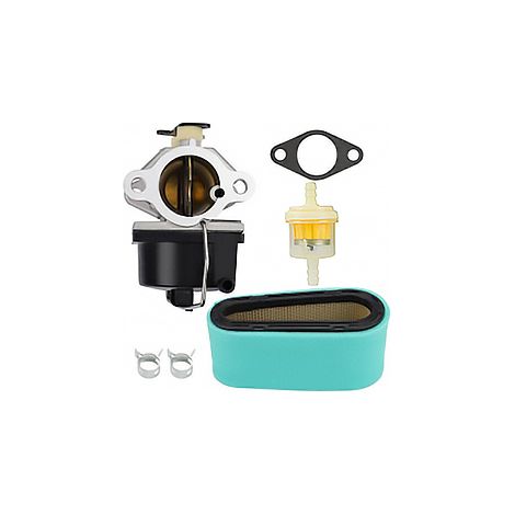640065 640065A Carburatore con guarnizione per Tecumseh OHV110 OHV115 OHV120 e filtro aria 36356 Prefiltro 36357