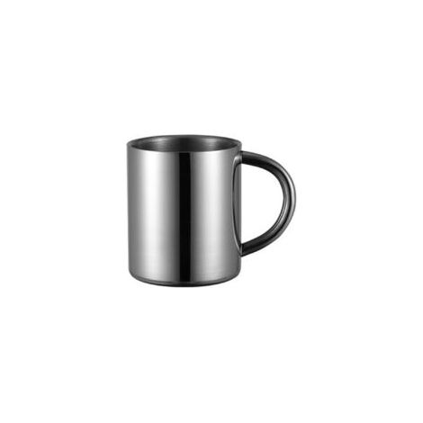 Mug en acier inoxydable 304 format petit, tasse résistante et réutilisable pour café et boissons chaudes (1/5)