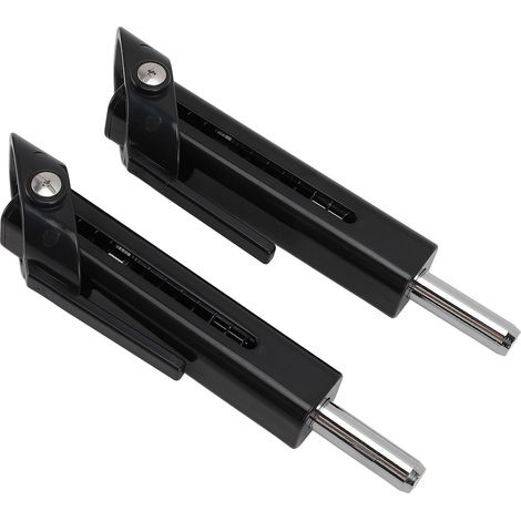 Lot de 2 goupilles de verrouillage pour machine de musculation et de fitness, permettant de réduire la charge facilement. Goupille noire de 7,8 mm / 0,3 pouce. (1/5)