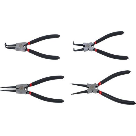 Jeu de Pinces à Circlips 175 mm - 4 pcs - Acier Résistant - Précision et Durabilité, Pro - D-Work (1/5)