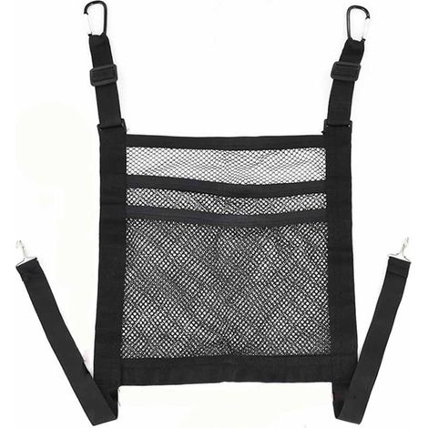 Filet De Rangement Pour Voiture - Filet De Séparation Entre Sièges - Pour Animaux Et Petits Objets - Compatible Fourgonnettes Minivans UV - 1 Pièce (1/5)