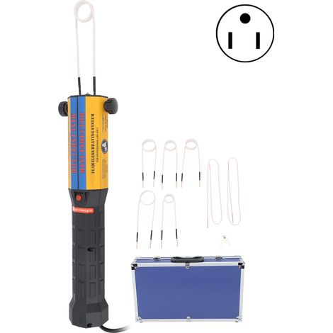 Kit Chauffage par Induction Magnétique 1000W Sans Flamme Portatif Desserrage Boulons Vis Rouillées Outil Automobile Prise US 110V (1/5)