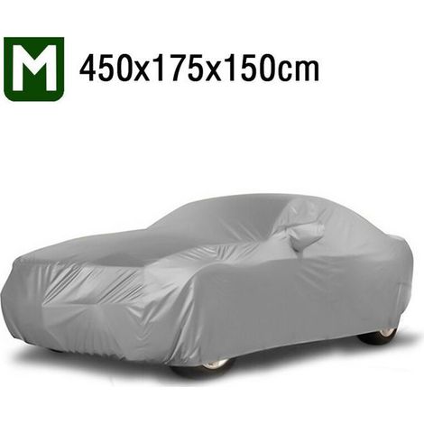 Housse de voiture extérieure, imperméable, résistante aux UV (M) (1/5)