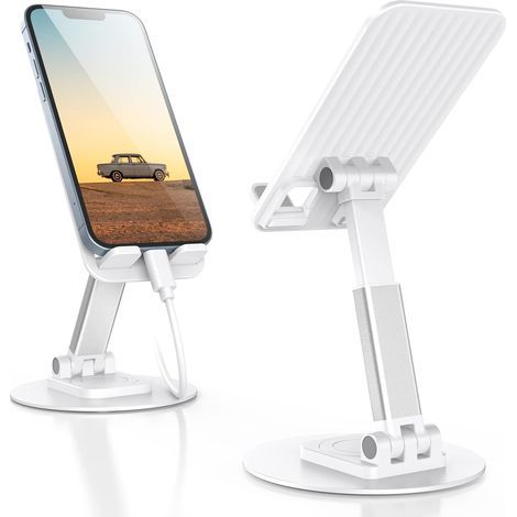 Desktop Phone Stand - Klearlook Foldable Aluminum Tablet Stand for Phone (1/5)