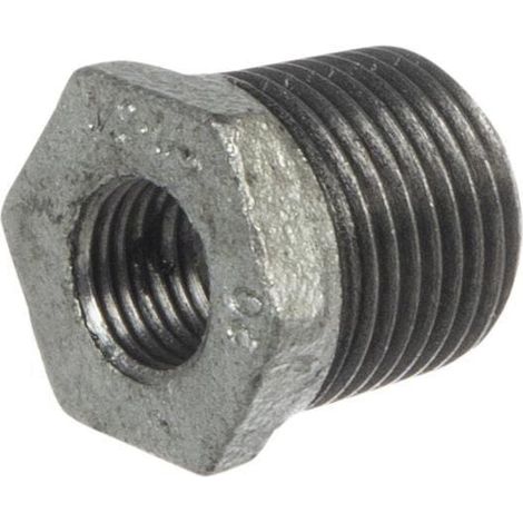 Riduzione filetto esterno-filetto interno 1/2" x 1/4" UNIVERSALE FG2411214