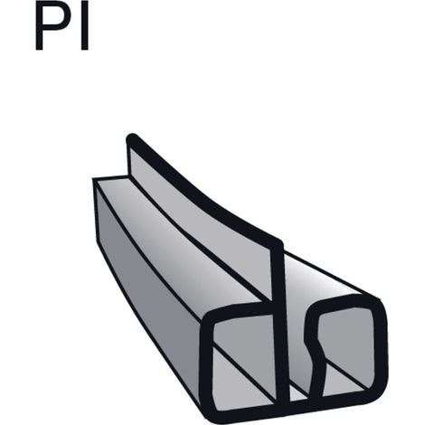 GRE – Profil inférieur fixation tôle pour piscines – PC300730WP – Longueur 5m – Largeur 1m – Hauteur 0,5m – Pour modèles Haiti, Azores, Skyathos