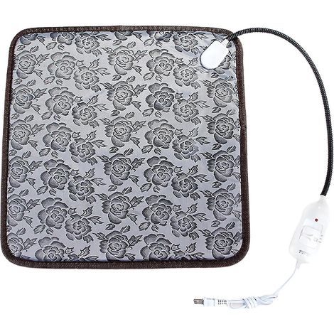 Coussin chauffant réglable et imperméable pour animaux de compagnie (chat/chien), couverture chauffante électrique (1/3)