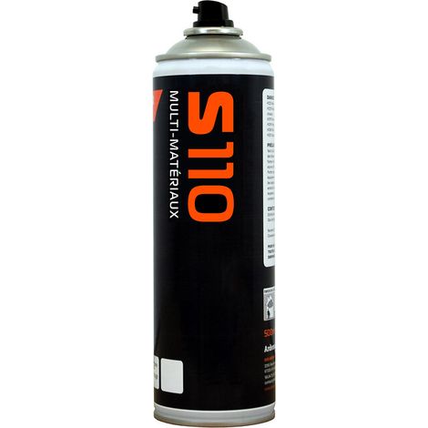 Colle de contact STRATOGRIP S110. Aérosol incolore. 500 ml - ARDEMAT GROUP