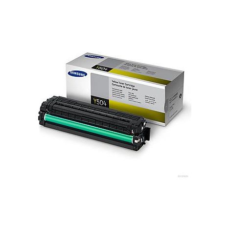 Samsung CLT-Y504S Cartuccia Toner Originale Giallo per CLP-415 / CLX-4195 Capacità 1800 Pagine (1/4)