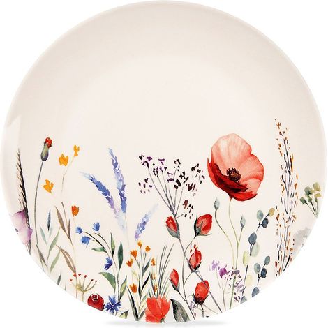 Assiette plate en porcelaine maki 27 cm