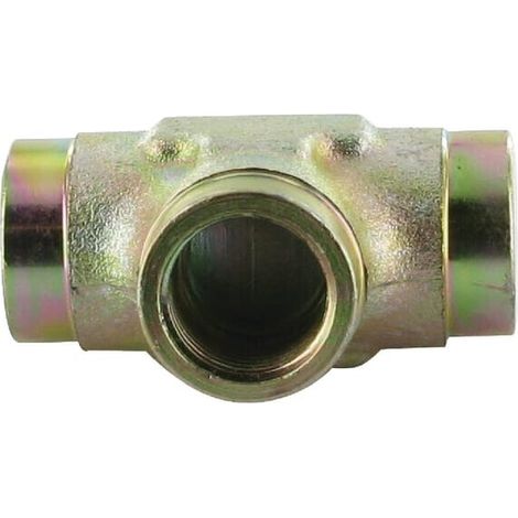 Raccordo a T 3 x F/F/F 1/2 BSP BURNETT & HILLMAN TBB08 (1/2)