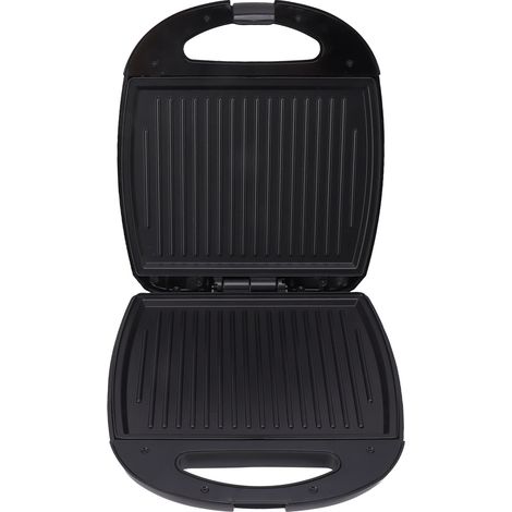 Appareil à paninis et sandwichs, double face, antiadhésif, pour grillades de steak, prise UE 220 V, 1200-1400 W (1/5)