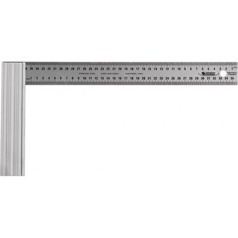 SOFOP TALIAPLAST - Équerre droite lame inox talon aluminium 400mm