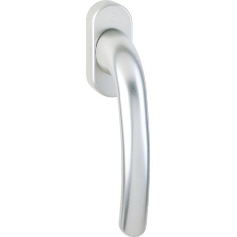 Poignée de fenêtre Tokyo 0710/U26 Aluminium F1/naturel 32 mm Support (1/3)