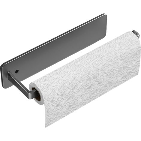 Dispensador de papel de cocina, armario especial para papel de cocina, color gris.