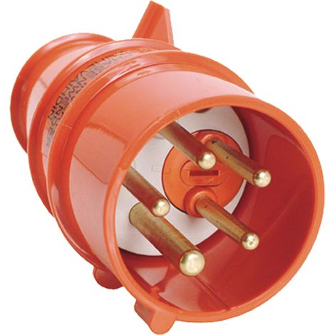 Convertitore di fase CEE 400V 32A con coperchio, 5 contatti