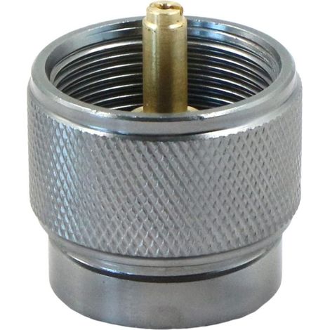 Petit Connecteur Gaz Extérieure Poêle - Adaptateur de Bouteille de Gaz de Camping Conversion Tête De Buse Rechaud de Cartouche de Vanne pour cuisinière à gaz, Réchaud de Camping (1/5)