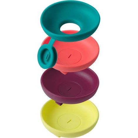 Silikon-Eiscremehalter, 4er-Set für Kinder, Eiswaffelhalter, Eiscremeauffangbehälter, bevor sie tropft. (1/5)