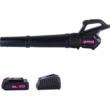 Gomag Akku Laubbläser 20V GO-LAB700 20V 155 km/h Softgrip 2,0 Ah Starterkit (1/5)