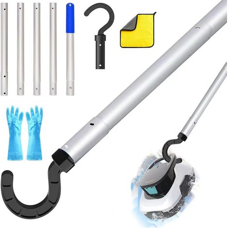 Poolroboterhaken, 185 cm Zubehör mit Griff, kompatibel mit allen Poolrobotern. (1/5)