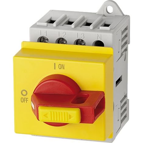 Sectionneur rotatif modulaire ON/OFF 4P 32A Cadenassable - montage rail DIN - IMO (1/2)