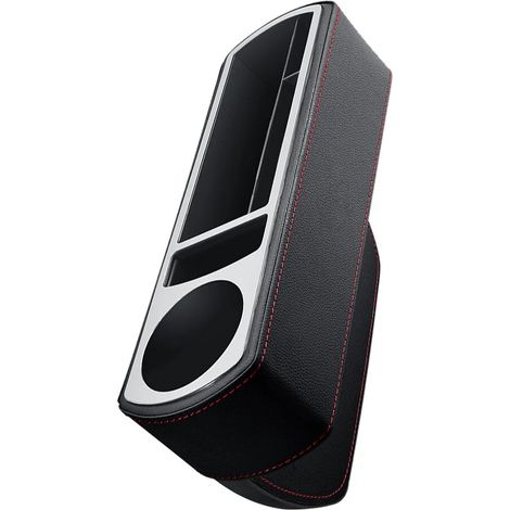 (Noir) Porte-clés Organisateur d'espace entre le siège auto et la console centrale - Accessoires auto sans fil (1/5)