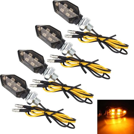 Clignotant Led Moto, Clignotants Lumières, Universels pour Scooter, Quad, Cruiser, Bicyclette (1/5)