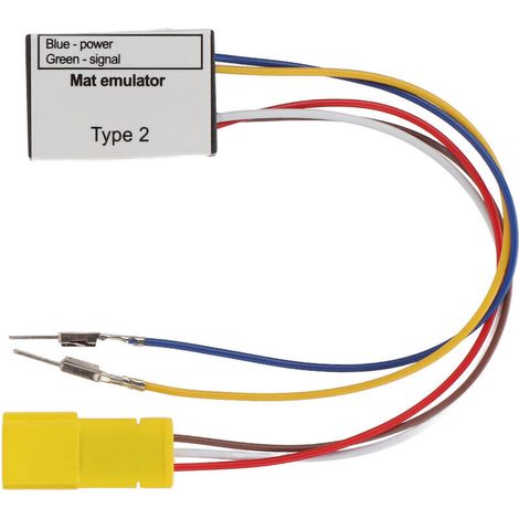 Sitzbelegungsmatte für Beifahrersitz, Bypass-Sensor, Typ-2-Emulator, Ersatz für Mercedes-Benz W639 EU 2003 – 2014