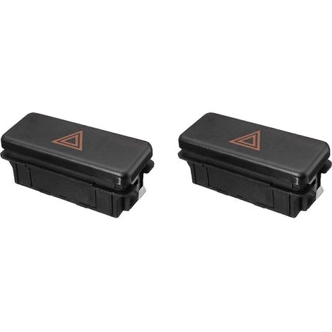 2 boutons d'avertissement pour feux de détresse clignotants pour BMW E31 E32 E34 E36 M3 M5 Z3 318 525I 530I 735I 61311374220 (1/5)