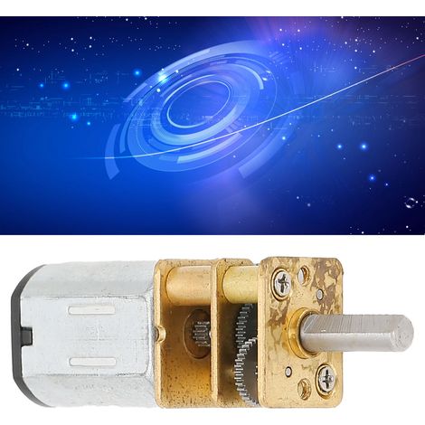 12FN20 Gleichstrom-Getriebemotor, 15 U/min, 3 x 10 mm, 6 V Gleichstrom (1/5)