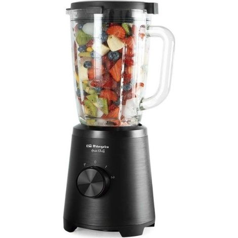 Orbegozo BV 15300 - Batidora De Vaso 1500 W Cristal