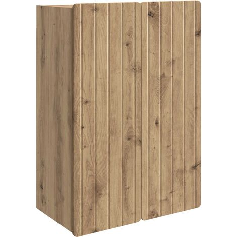 Wandschrank Artisan-Eiche 66 x 34,5 x 92 cm Holzwerkstoff vidaXL