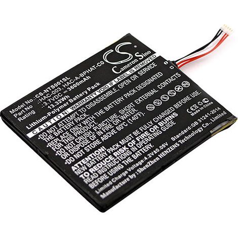 NX - Batterie console de jeux 3.7V 3600mAh - HAC-003HAC-A-BPHAT-C0