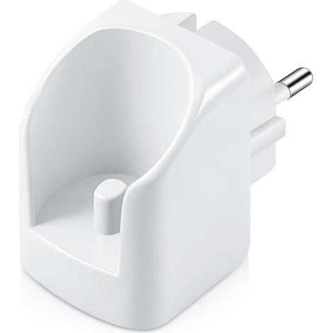 Chargeur Brosse a Dent Electrique pour Oral B, Prise EU(pour Prises sans Terre) Compatible avec Oral B Brosse à Dent, Chargeur sans Fil Compatible avec Oral-B/Braun sauf IO et Pulsonic
