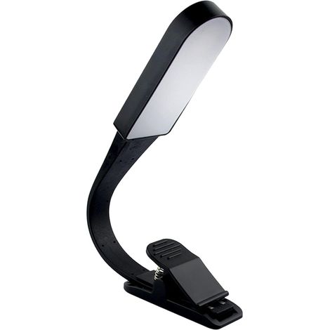 SOIMISS Lampe de Lecture à Pince Tactile Dimmable LED avec Port (1/5)