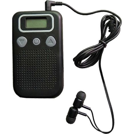 Sprachverstärker, geeignet für ältere Menschen, Handgerät mit großem LCD-Bildschirm und klarer Sprachprojektion. (1/5)