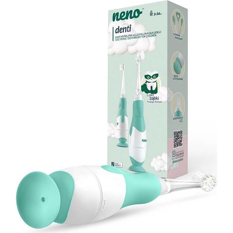 Neno Denti spazzolino elettronico per neonati BAMBINI 3-36 mesi massaggiatore gengivale