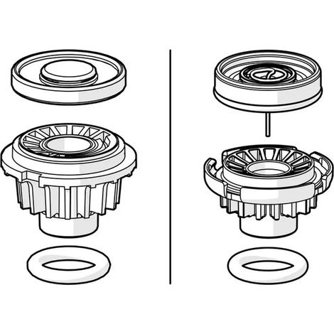 HANSA Membrana para electroválvula HANSA 1006, 1006500V