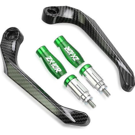 Für Kawasaki ZX10R ZX-10R ZX 10R 2004-2019 2018 2017 2016 Motorradzubehör Aluminium Brems- und Kupplungshebelschutz – Grün ZX10R