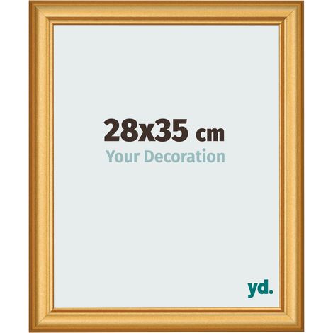 yd. - Cadre photo 28x35 - Or Mat - MDF - Lazio (1/5)