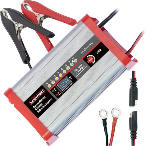 Dino KRAFTPAKET LifePo4 20A 136342 Chargeur 12 V (1/3)