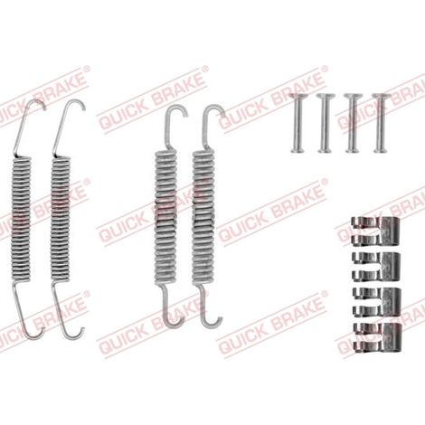 Kit d'accessoires, mâchoire de frein Quick Brake 105-0610 ABARTH